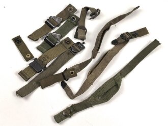 U.S. Army, M 1 steel helmet chin strap parts lot