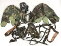 U.S. Army, M 1 steel helmet  parts lot, all more or less defect