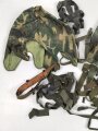 U.S. Army, M 1 steel helmet  parts lot, all more or less defect