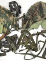 U.S. Army, M 1 steel helmet  parts lot, all more or less defect
