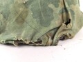 U.S. Army, Vietnam war paratrooper helmet. Mitchell cover dated 1967, uncleaned