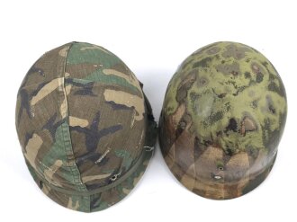 U.S. Army, M1 steel helmet . Liner 1985 dated