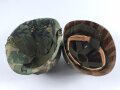 U.S. Army, M1 steel helmet . Liner 1985 dated