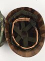 U.S. Army, M1 steel helmet . Liner 1985 dated