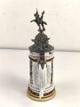 Baden, Reservistenkrug eines Angehörigen im " Badischen Leib Dragoner Regiment No 20. Karlsruhe"  Guter Gesamtzustand, ungereinigt