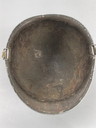 U.S. Army WWII, M 1 steel helmet in good condition.Original paint
