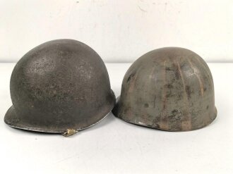 U.S. Army WWII, M 1 steel helmet in good condition.Original paint