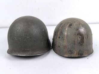 U.S. Army WWII, M 1 steel helmet in good condition.Original paint
