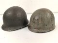 U.S. Army WWII, M 1 steel helmet in good condition.Original paint