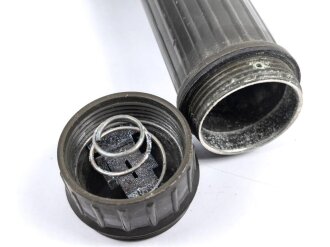 U.S. Army MX-991/U  flashlight. Early Version 19cm, incomplete, not tested, uncleaned