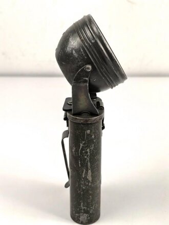 U.S. Army WWII, Justrite swifel head flash light, original paint, untested