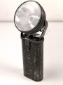 U.S. Army WWII, Justrite swifel head flash light, original paint, untested