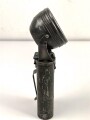 U.S. Army WWII, Justrite swifel head flash light, original paint, untested