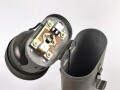 U.S. Army after WWII, Justrite swifel head flash light, original paint, untested