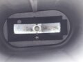 U.S. Army after WWII, Justrite swifel head flash light, original paint, untested
