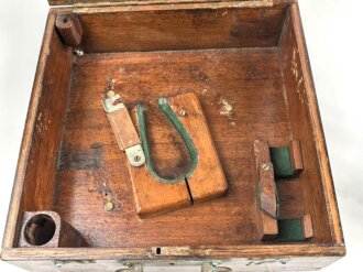 U.S. Navy, 1941 dated Sextant Mark II. Good condition, in case. 1992 tested by "Kalvin Hughes"