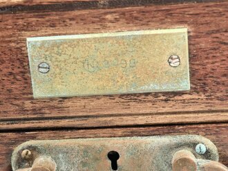 U.S. Navy, 1941 dated Sextant Mark II. Good condition, in case. 1992 tested by "Kalvin Hughes"