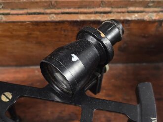 U.S. Navy, 1941 dated Sextant Mark II. Good condition, in case. 1992 tested by "Kalvin Hughes"