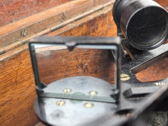 U.S. Navy, 1941 dated Sextant Mark II. Good condition, in case. 1992 tested by "Kalvin Hughes"