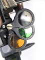 U.S. Navy, 1941 dated Sextant Mark II. Good condition, in case. 1992 tested by "Kalvin Hughes"