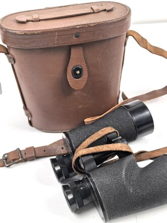 U.S. WWII , 7 x 50 Binocular M16 with case, carrying  M24. Very good condition, clear optics
