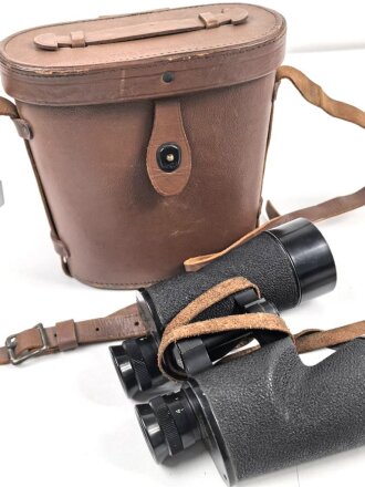 U.S. WWII , 7 x 50 Binocular M16 with case, carrying  M24. Very good condition, clear optics