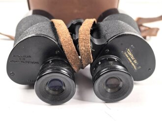 U.S. WWII , 7 x 50 Binocular M16 with case, carrying  M24. Very good condition, clear optics