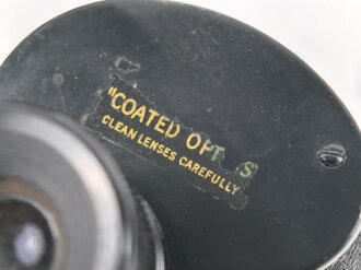 U.S. WWII , 7 x 50 Binocular M16 with case, carrying  M24. Very good condition, clear optics
