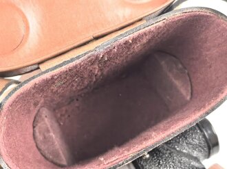 U.S. 1943 dated  6 x 30 Binocular M3, with case, carrying  M17. Very good condition, clear optics