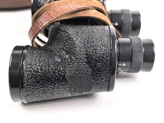 U.S. 1943 dated  6 x 30 Binocular M3, with case, carrying  M17. Very good condition, clear optics