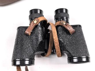 U.S. 1943 dated  6 x 30 Binocular M3, with case, carrying  M17. Very good condition, clear optics