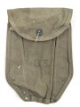 U.S. Army, 1945 dated folding shovel carrier, used