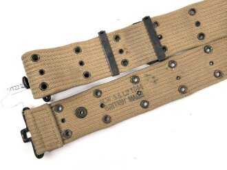 U.S. Army, 1944 dated pistol belt. Khaki