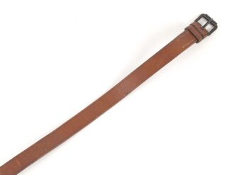 Lederriemen Wehrmacht, Breite 25mm, Gesamtlänge 229cm