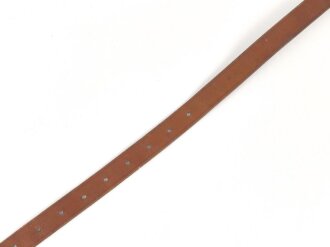 Lederriemen Wehrmacht, Breite 25mm, Gesamtlänge 229cm