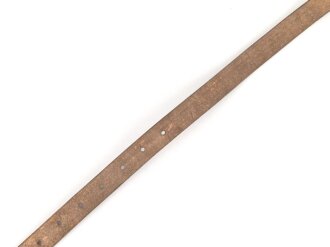 Lederriemen Wehrmacht, Breite 25mm, Gesamtlänge 229cm