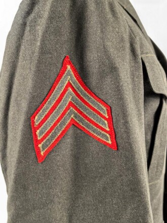 U.S. Marine Corps Uniform, Jacket and matching pants, both in good condition