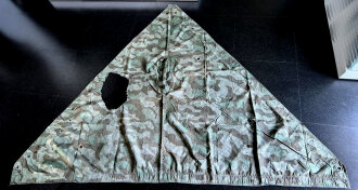 Zeltbahn 31 Wehrmacht, farbfrisches, defektes Stück
