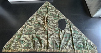 Zeltbahn 31 Wehrmacht, farbfrisches, defektes Stück