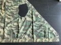 Zeltbahn 31 Wehrmacht, farbfrisches, defektes Stück