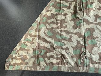 Zeltbahn 31 Wehrmacht, getragenes Stück