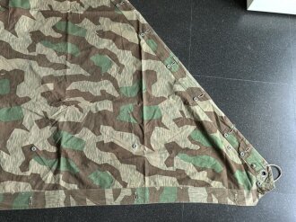 Zeltbahn 31 Wehrmacht, getragenes Stück