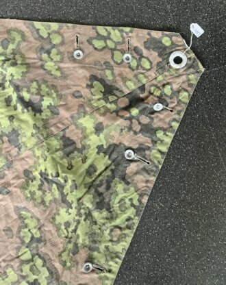 Zeltbahn Waffen SS, getragenes Stück in gutem Zustand