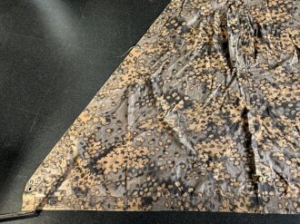 Zeltbahn Waffen SS, getragenes Stück in gutem Zustand