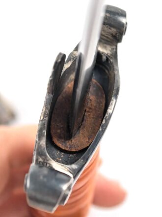 Dolch für Offiziere des Heeres. Keine Herstellermarkierung, Attraktives Stück mit gleichmäßiger Patina