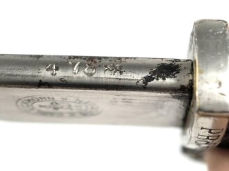 Polizei III.Reich, Extraseitengewehr von Eickhorn Solingen. Nummerngleiches Kammerstück in gutem Gesamtzustand