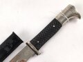 Extraseitengewehr KS98 Wehrmacht. Hersteller Eickhorn Solingen. Parierstange abgebrochen, Scheide Originallack