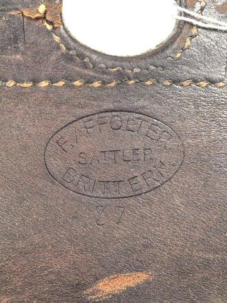 Schweiz, Koppelschuh zum Seitengewehr , datiert 1937