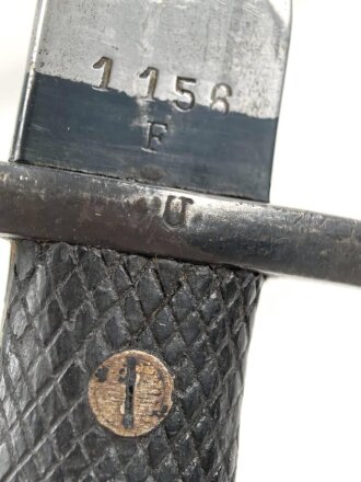Spanien, Seitengewehr Modell 1941, Nummerngleiches Stück