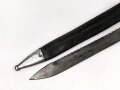 1.Weltkrieg Preussen, Seitengewehr 98/05 alter Art mit Säge. Kammerstück von 1914, gereinigt